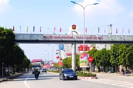 "Sốt" giá đất huyện Đan Phượng và khu vực ngoại thành Hà Nội