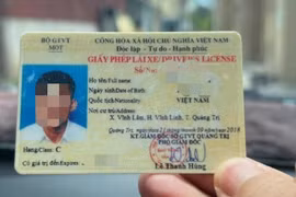 Có tài khoản định danh điện tử, ra đường không cần mang bằng lái xe