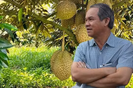 Mục kích vườn sầu riêng lớn nhất thế giới của bầu Đức