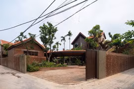 Biệt phủ 700m2 như “làng quê Bắc Bộ” thu nhỏ ở Hà Nội