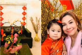 Ca sĩ Thanh Thảo khoe không gian ngập tràn không khí Tết 