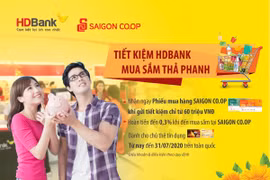 Tiết kiệm HDBank, mua sắm thả phanh