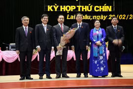 Ông Trần Tiến Dũng được bầu làm Chủ tịch UBND tỉnh Lai Châu
