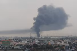 Cột khói là carbon đen