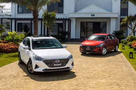 Hyundai Accent﻿ với số bán ra tháng 11 đạt 1.057 xe giúp tổng doanh số trong năm 2021 đạt 17.439 xe.