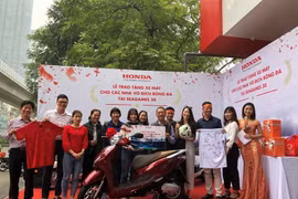 Honda Việt Nam hoàn thành bàn giao xe cho các VĐV chiến thắng tại Seagames 30
