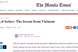 Báo Philippines: Việt Nam đã tạo nên công thức chống COVID-19 hiệu quả