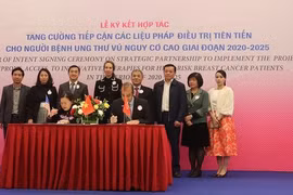 Hợp tác “Tăng cường tiếp cận các liệu pháp điều trị tiên tiến cho người bệnh ung thư vú”