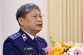 Trung tướng Nguyễn Văn Sơn, Phó bí thư Đảng ủy, Tư lệnh Cảnh sát biển Việt Nam. Ảnh: Hoàng Phong 