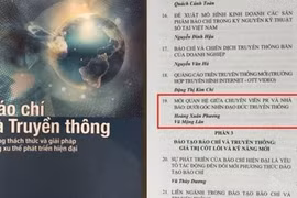 Bị đình chỉ chức vụ quản lý vì liên quan "đạo văn"