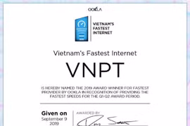 VNPT là nhà mạng có tốc độ Internet nhanh nhất Việt Nam