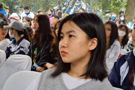Thí sinh tham dự Ngày hội tuyển sinh năm 2021. Ảnh minh họa.