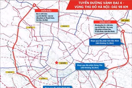 Trình dự án đường vành đai 4 Hà Nội lên Quốc hội vào 20/3