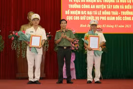 Bình Định có 2 tân Phó Giám đốc công an tỉnh