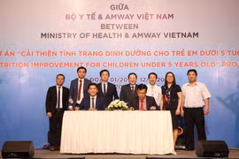 Amway Việt Nam hỗ trợ dinh dưỡng cho trẻ em dưới 5 tuổi