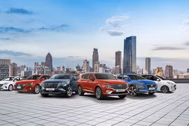 Các mẫu xe Hyundai.