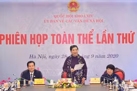 Phiên họp toàn thể lần thứ 18 Ủy ban Về các vấn đề xã hội của Quốc hội