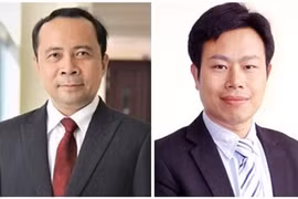 Chủ tịch Hội đồng Đại học Quốc gia TPHCM Vũ Hải Quân (ảnh trái) và Chủ tịch Hội đồng Đại học Quốc gia Hà Nội Lê Quân.