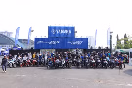 Hàng trăm tay lái Satria, Sonic đổ xô tới lái thử Exciter 155 VVA