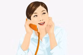 Cô gái trực tổng đài
