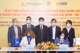 SHB và World Bank ký hợp đồng bảo lãnh Quỹ Khí hậu Xanh (GCF)