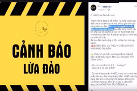 Cảnh giác với các đường link nhận quà