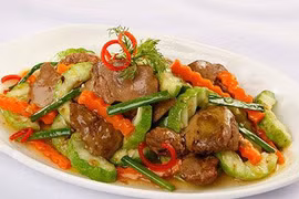 Ăn nhiều gan gà để bổ sung vitamin A