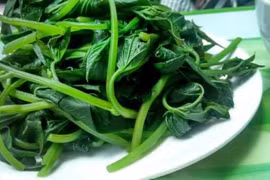 Rau lang chống táo bón và giúp sáng mắt 