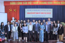 VUSTA công bố các quyết định bổ nhiệm cán bộ chủ chốt
