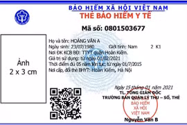 Từ 1/4, mẫu thẻ BHYT mới có hiệu lực