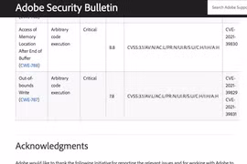 Chuyên gia Việt phát hiện 6 lỗ hổng bảo mật nghiêm trọng của Microsoft, Adobe 