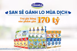 San sẻ khó khăn mùa dịch, Vinamilk hỗ trợ sản phẩm dinh dưỡng thiết yếu trợ giá người tiêu dùng 170 tỷ đồng