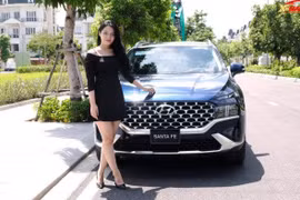 Hyundai SantaFe bỏ xa các đối thủ trong phân khúc SUV 7 chỗ ngồi 