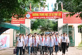 Học sinh trên địa bàn huyện Phù Ninh sẽ tạm dừng đến trường từ ngày 19/10.