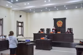 Bị cáo Hóa tại phiên tòa phúc thẩm