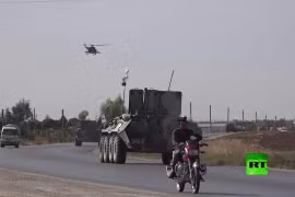 Quân đội Nga thực hiện tuần tra trên vùng đông bắc Syria