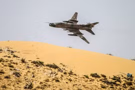 Không quân Nga, Syria không kích truy quét IS trên sa mạc miền Trung Syria