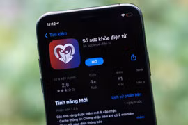 Ứng dụng Sổ sức khỏe điện tử trên iOS được cập nhật.