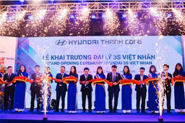 Hyundai Thành Công Thương mại liên tiếp khai trương đại lý mới