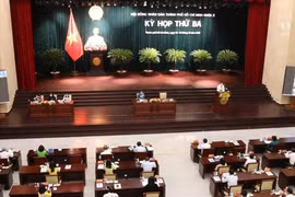 Toàn cảnh Kỳ họp thứ 3 HĐND TP HCM khóa X, nhiệm kỳ 2021-2026.