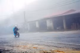 Không khí lạnh ảnh hưởng đến Bắc Bộ, trời rét và có mưa nhỏ