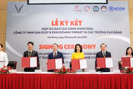 VinFast hợp tác đào tạo Cao đẳng chuyên ngành Cơ điện tử và Kỹ thuật ô tô