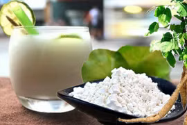 Chế “vũ khí” chống nóng từ bột sắn dây