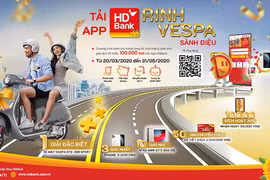 Tải App trúng Vespa, ở nhà và mua sắm online