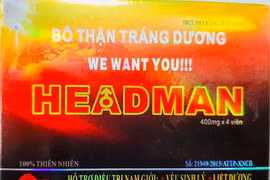 Thực phẩm bảo vệ sức khỏe chứa chất cấm trong điều trị rối loạn cương