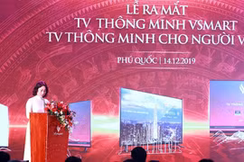 Vingroup công bố 5 mẫu tivi thông minh đầu tiên