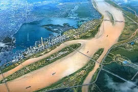 Nên kè hai bên sông Hồng để ổn định dòng chảy