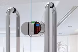 Lắp khóa vân tay cho cửa kính
