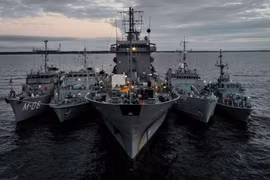 Mỹ, NATO tiến hành cuộc diễn tập hải quân trên biển Baltic đối phó Nga