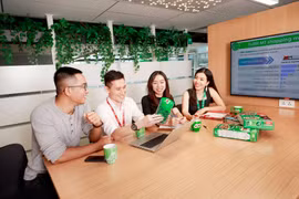 Nestlé xây dựng một môi trường làm việc, nơi mà nhân viên có thể phát huy tối đa tiềm năng.